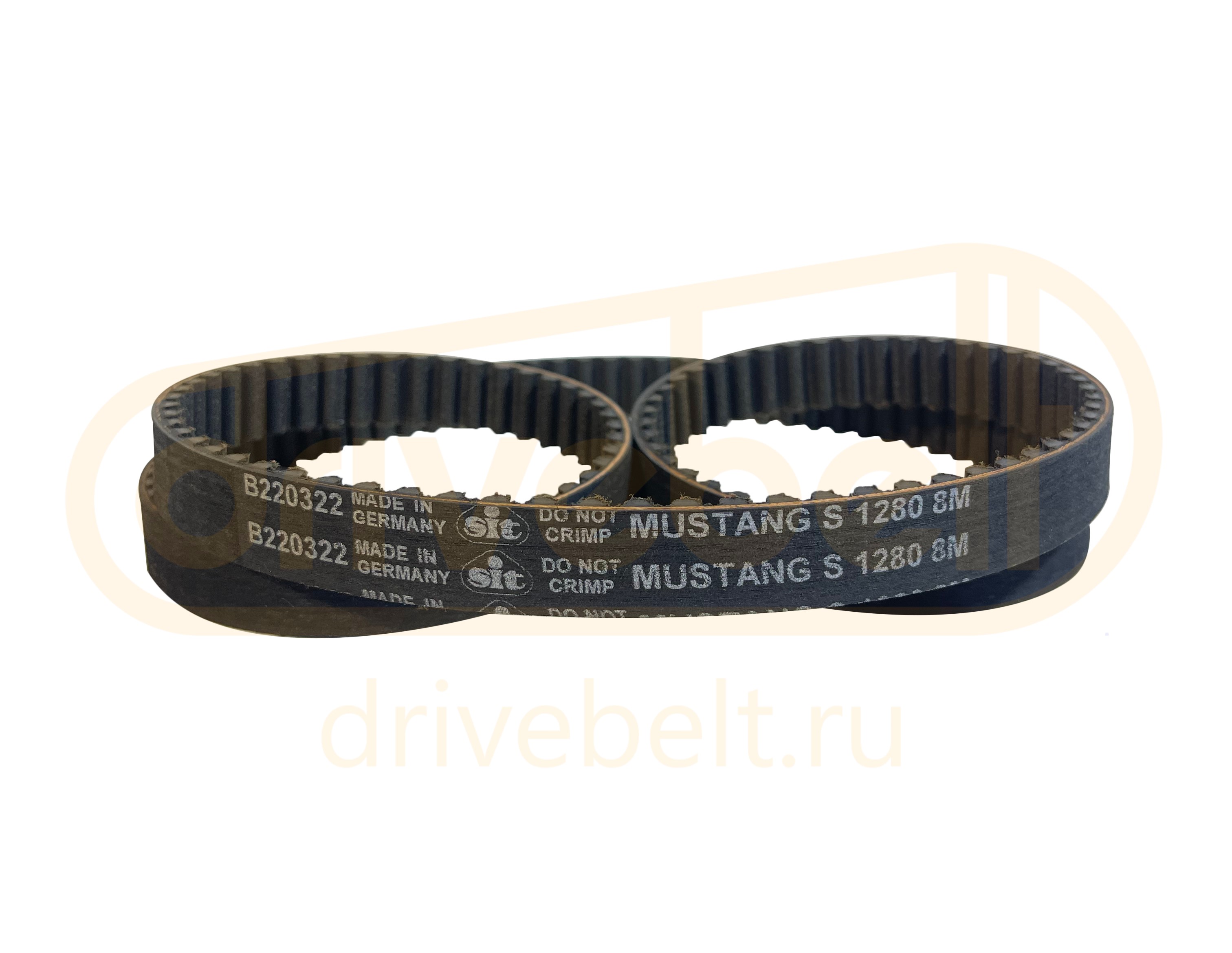 Зубчатый ремень HTD 1280-8M, MUSTANG SPEED 160 зуб., SIT купить в ...